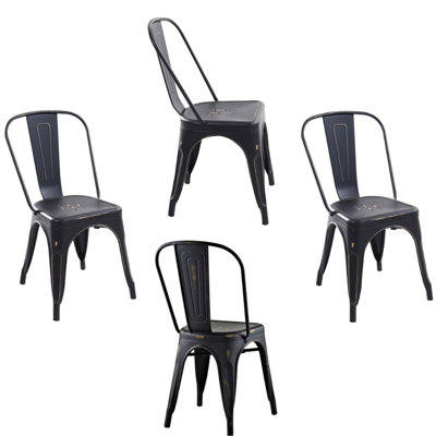 Chaise empilable sans accoudoirs Topps