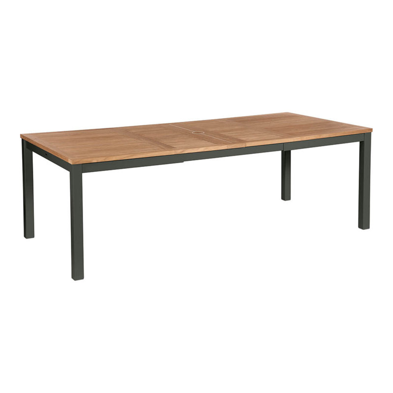 Aura Extending Dining Table, Graphite