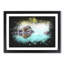 Peering Crocodile - Picture Frame Graphic Art Print-56861658-56861660