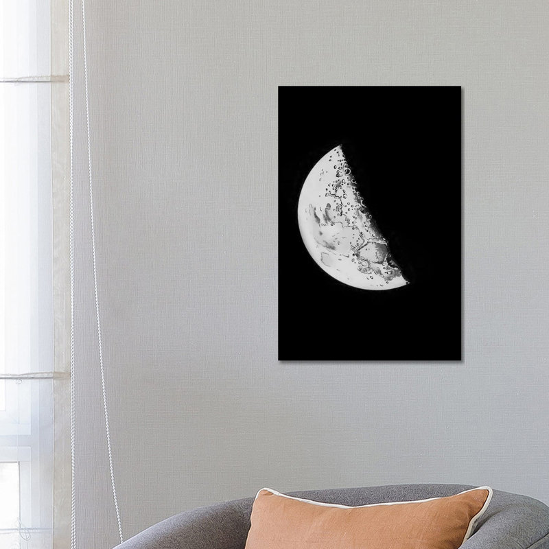 Phases Of The Moon III by PatentPrintStore - Wrapped Canvas Print, 66.04 cm H x 45.72 cm W x 3.175 cm D
