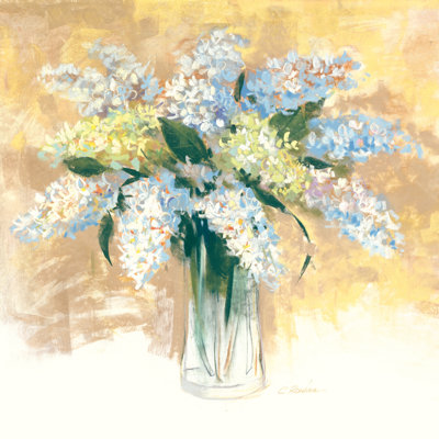 " Contemporary Lilac " by Carol Rowan Painting Print