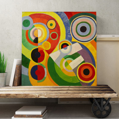 Robert Delaunay - Wrapped Canvas Painting