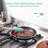 U-Taste 600ºF Heat-Resistant Silicone Kitchen Tongs: 7+9+12 Inch Heat Resistant Cooking Tong Set-75903807