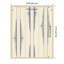 "Boho ikat rayures" par Annick, impression sur toile encadrée-440474994-440474993