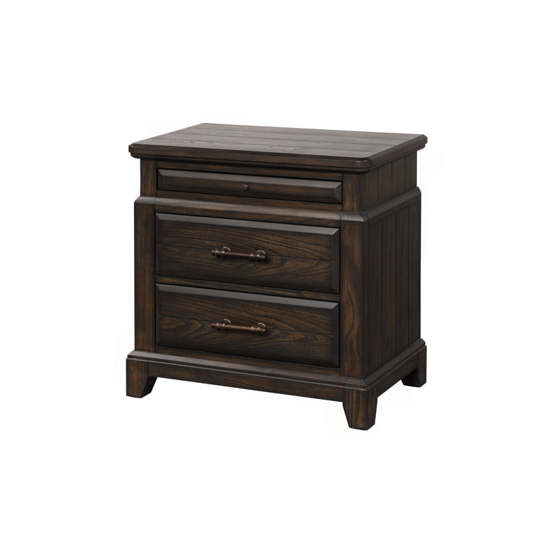Table de chevet 2 tiroirs