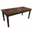 Table de salle à manger en bois massif Bhagchandani-33115968