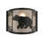 Janas Steel Flush Mounted Sconce