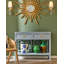 Two Drawer Console with Decorative Back Rattan-784293374