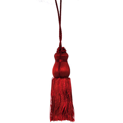 Colors Collection - 4 3/4" Length KEY TASSEL - BT-5003-88 Dark Brick