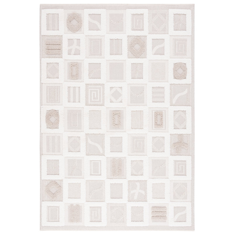 Tapis beige / ivoire Trends 108, Rectangle 4 pi x 6 pi