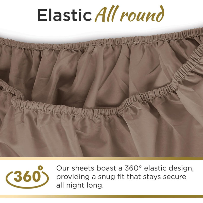 Ensemble de draps 100% microfibre double brossé - très doux et infroissable - poches profondes de 15 po - idéal pour les dortoirs, les hôpitaux et les lits séparés - ensemble de 3 pièces