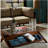 Rocket coffee table with tempered glass