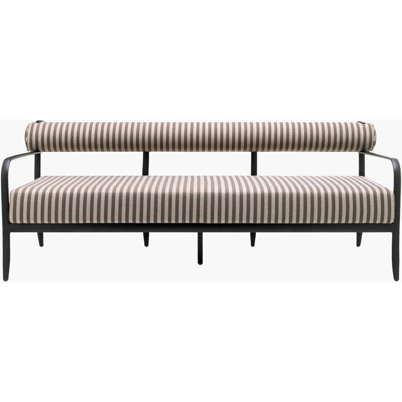 Ashley Childers X Surya Antibes Sofa, Brown