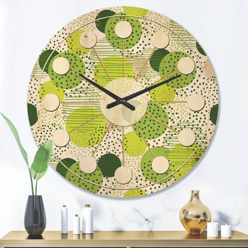 Horloge murale circulaire X, Très grand