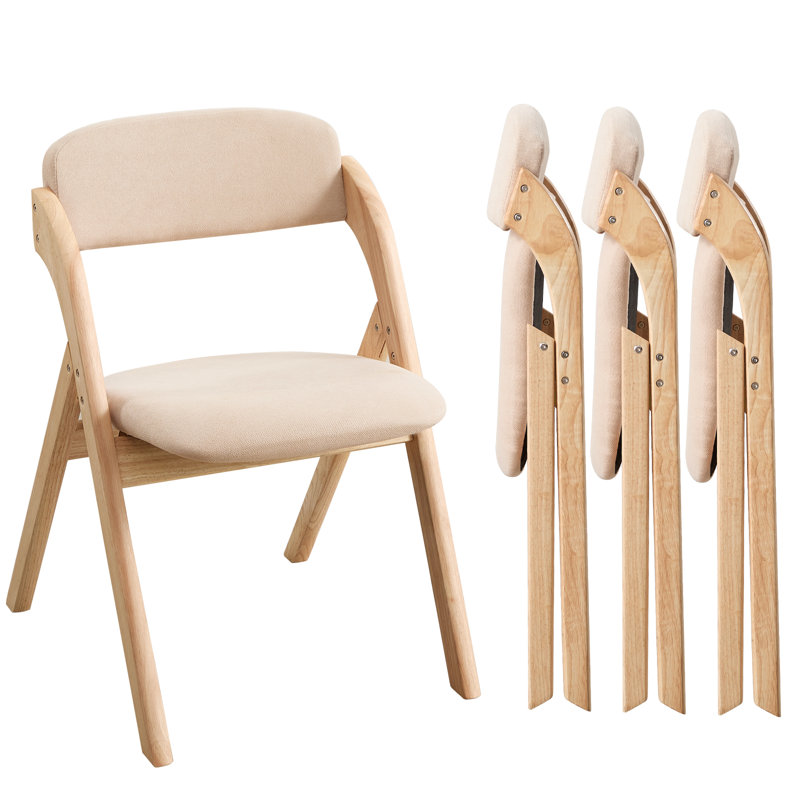 Chaise rembourrée empilable rembourrée et rembourrée, Kaki