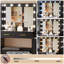 Meuble-lavabo 58,25 po avec miroir, station de charge, 8 tiroirs et 2 armoires-677203950