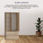 Jonathin 2 Door Solid + Manufactured Wood Wardrobe-1249795853
