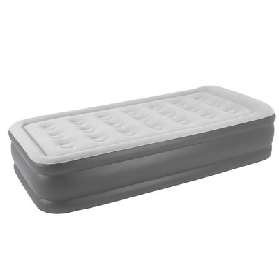 High Raised Airbed + Built in Pump