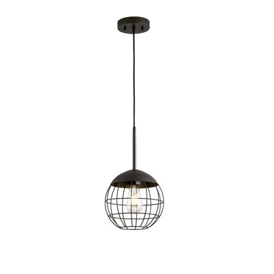 Luminaire suspendu en verre Melveen Globe