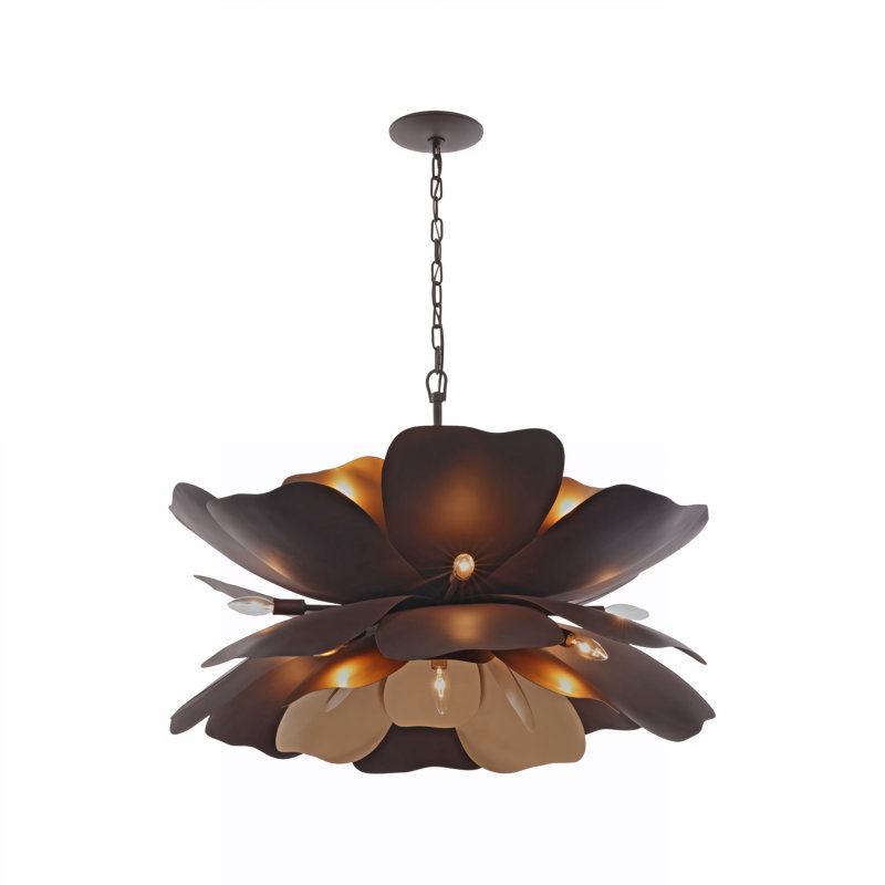 Botanic Panic 13-Light Pendant, 36"W x 24.50"H