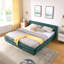 Très grande base de lit tapissier avec tissu épais-603966223-603966222