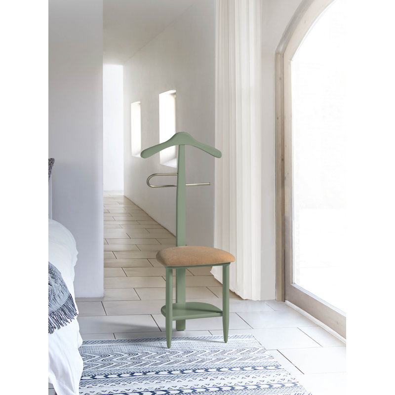 Freestanding Valet Stand, Green