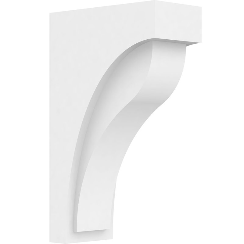 Corbel Standard Helena Architectural Grade PVC, H 11,63 po x l 3,5 po x p 7 po