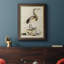 Antique Heron I, toile encadrée de qualité supérieure - prête à être accrochée-1985658533