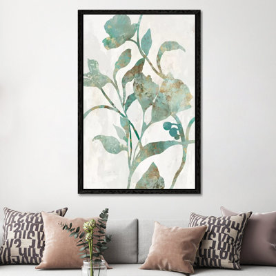 Rustic Flower II by Asia Jensen - Painting on Canvas
