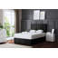  Upholstered Panel Divan Bed with Headboard-6431174-6431168