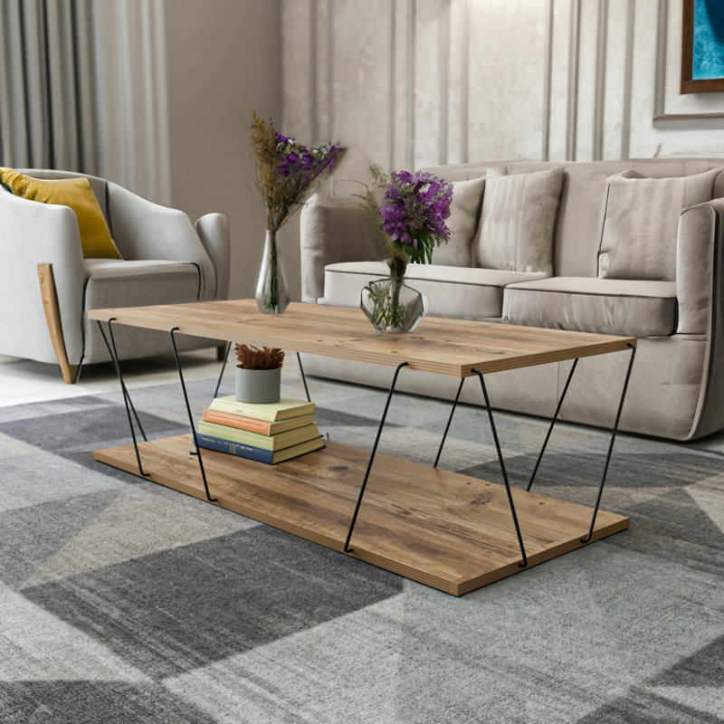 Cashlyn Coffee Table, Oak Wood