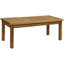 Table basse d'extérieur en teck Hellwig