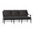Delphi 80'' Wide Metal Patio Sofa with Cushions-29677494-26206751
