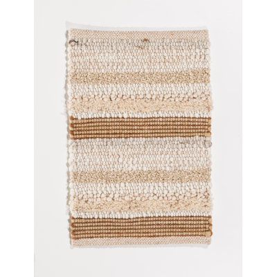Aydin Striped Wool Area Rug