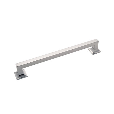 Studio Collection Pull - 8-13/16" Center to Center Cabinet Pull Polished Nickel - Transitional Hardware for Drawers & Cabinets