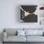 Art sur toile, petit dogue noir-105666681