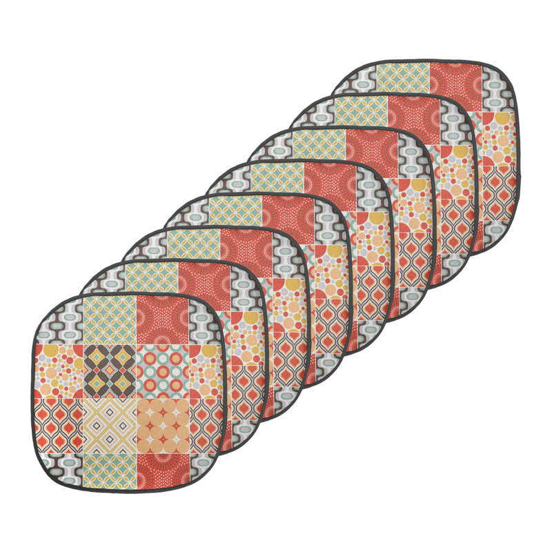 Coussin de siège rétro pour l'extérieur