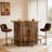 Stylish Bar Table,Arc-Shaped Bar Cabinet,Coffee Table