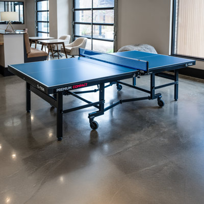 Table de tennis de table d'intérieur pliable Stiga Premium taille réglementaire (25 mm d'épaisseur)
