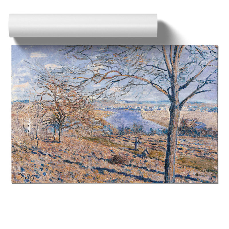 Autumn Effect by Alfred Sisley - No Frame Painting, 42cm H x 59cm W x 0.1cm D