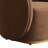 Ariana Velvet Barrel Accent Chair - Caramel-107283167