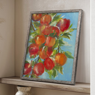 An Apple A Day Framed Print - Solid Wood