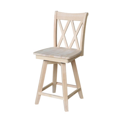 Tabouret de comptoir pivotant 24 po Decosmo