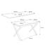 Extendable table ARTON II  140 cm,  "X" legs-1745186381-1745186385