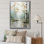 «Zelah Birch Woods Ethereal Elegance IV», reproduction sur toile