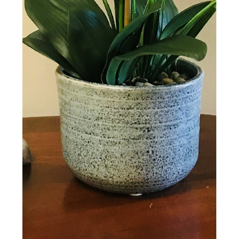 Orchidées artificielles en pot