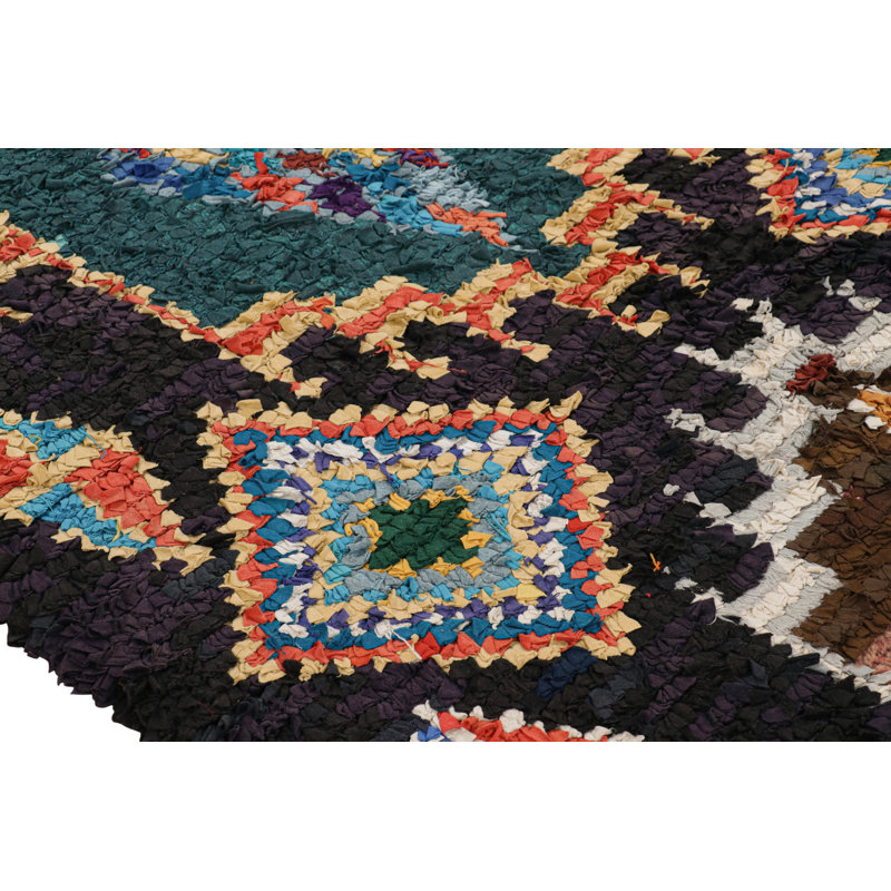 One-of-a-Kind 4'10”x8' Hand Knotted Area Rug