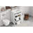 Modern 24" Vanity With Sink, Solid Wood & Mdf, Space-saving Design