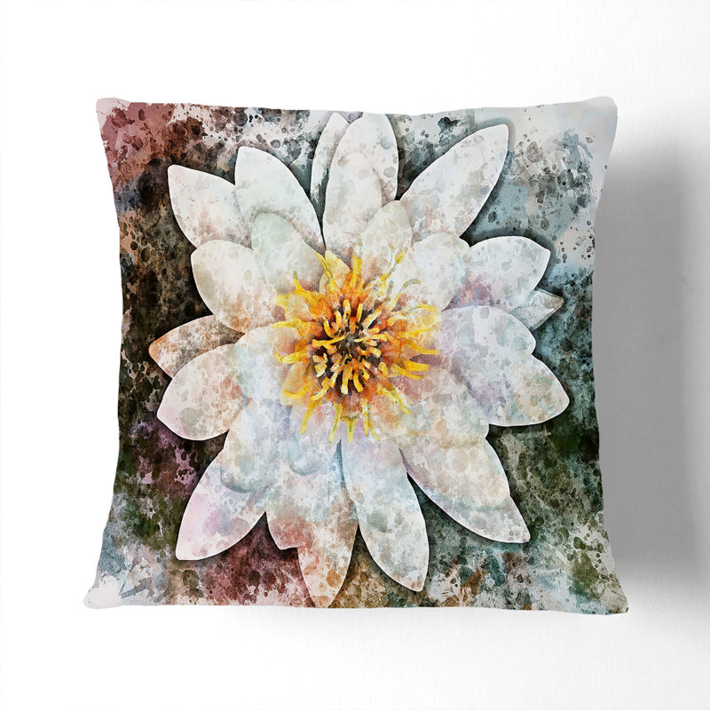 Square Throw Cushion, 40cm H x 40cm W x 15cm D
