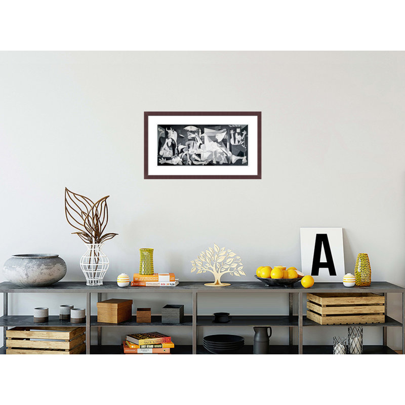 Guernica par Pablo Picasso - estampe numérique encadrée, H 16,93 po x l 29,5 po